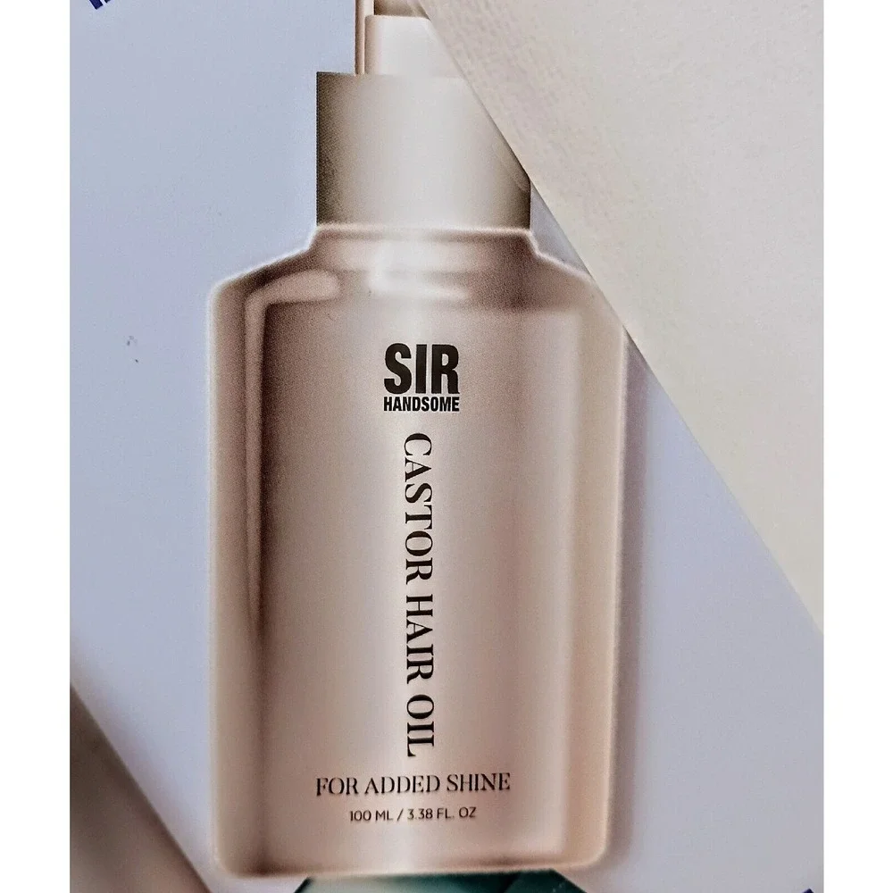 Sir‎ Hansome 3 PRODUCTS Men Hair Care ESSENTIALS Shampoo Hair Oil Shine Pomade